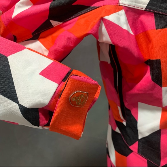 Trilogy Powder Room Ski Jacket 20,000mm abstract Print Size XS Snowboarding - Picture 9 of 16